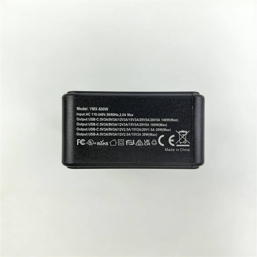 600W GaN III Multi-Device Charging Hub