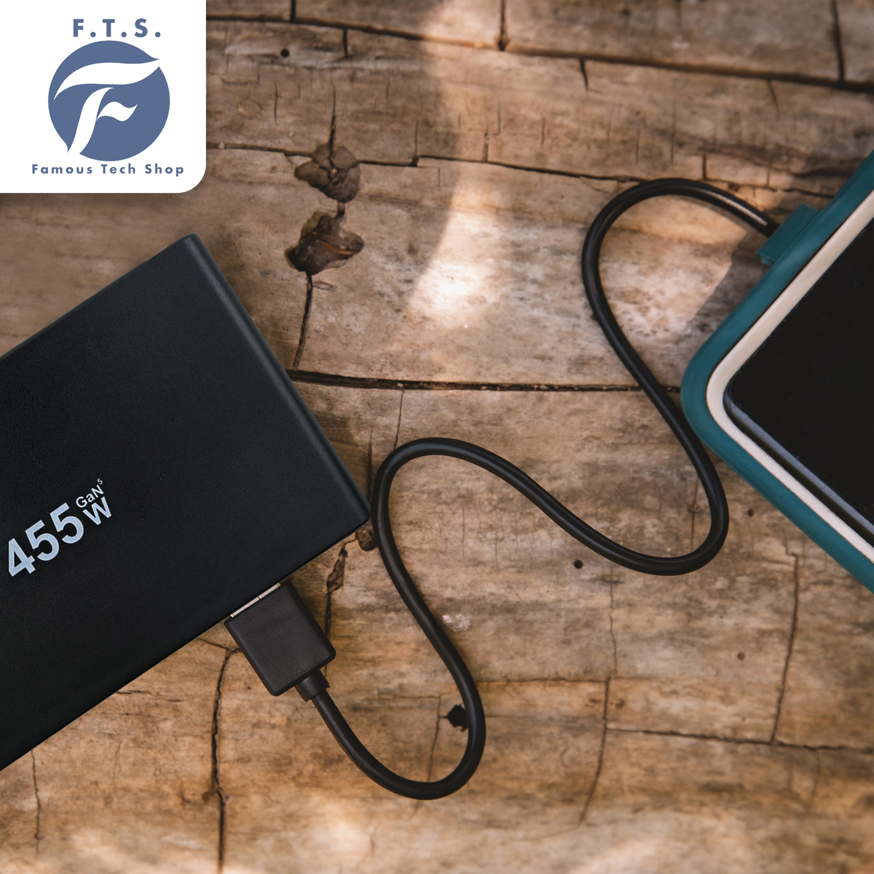 455W GaN High-speed Charging Hub