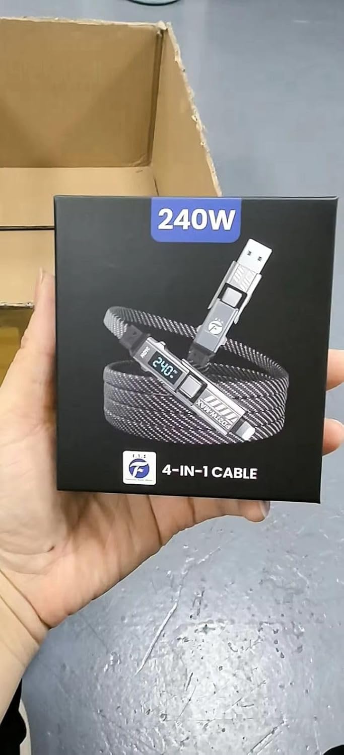 1000W GaN 4 USB-C Charging Station Bundle