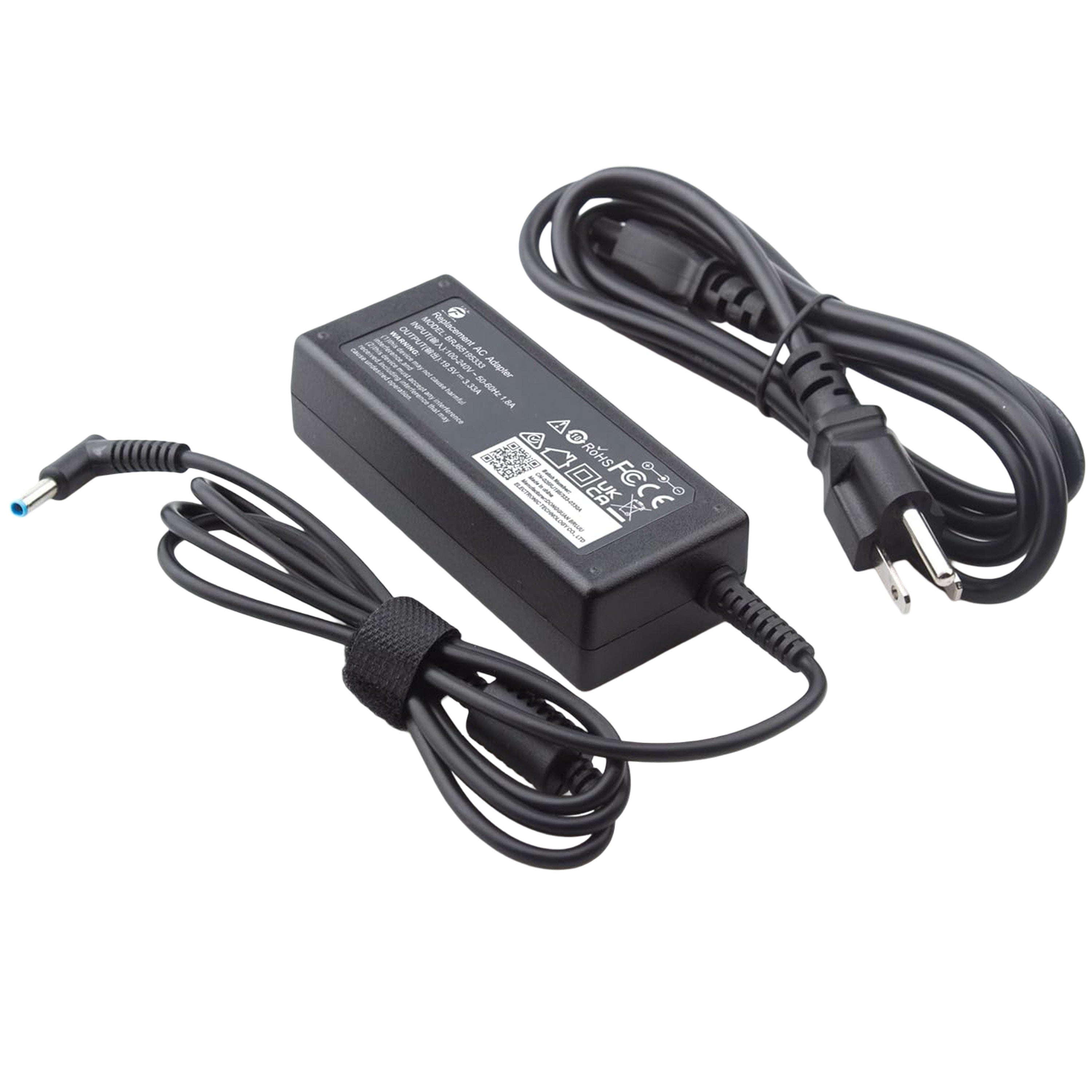65W HP Smart Blue Tip Charger