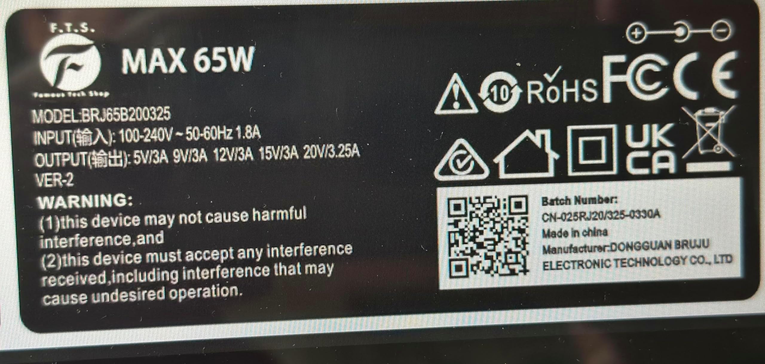 65W/45W Type-C Laptop Power Adapter