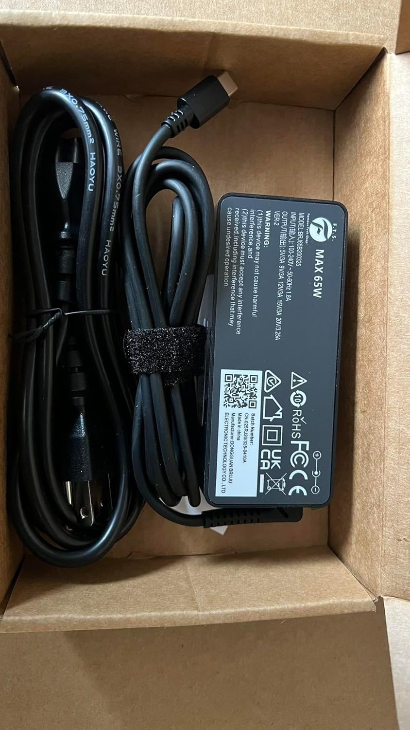 65W/45W USB-C Laptop Charger with Cable