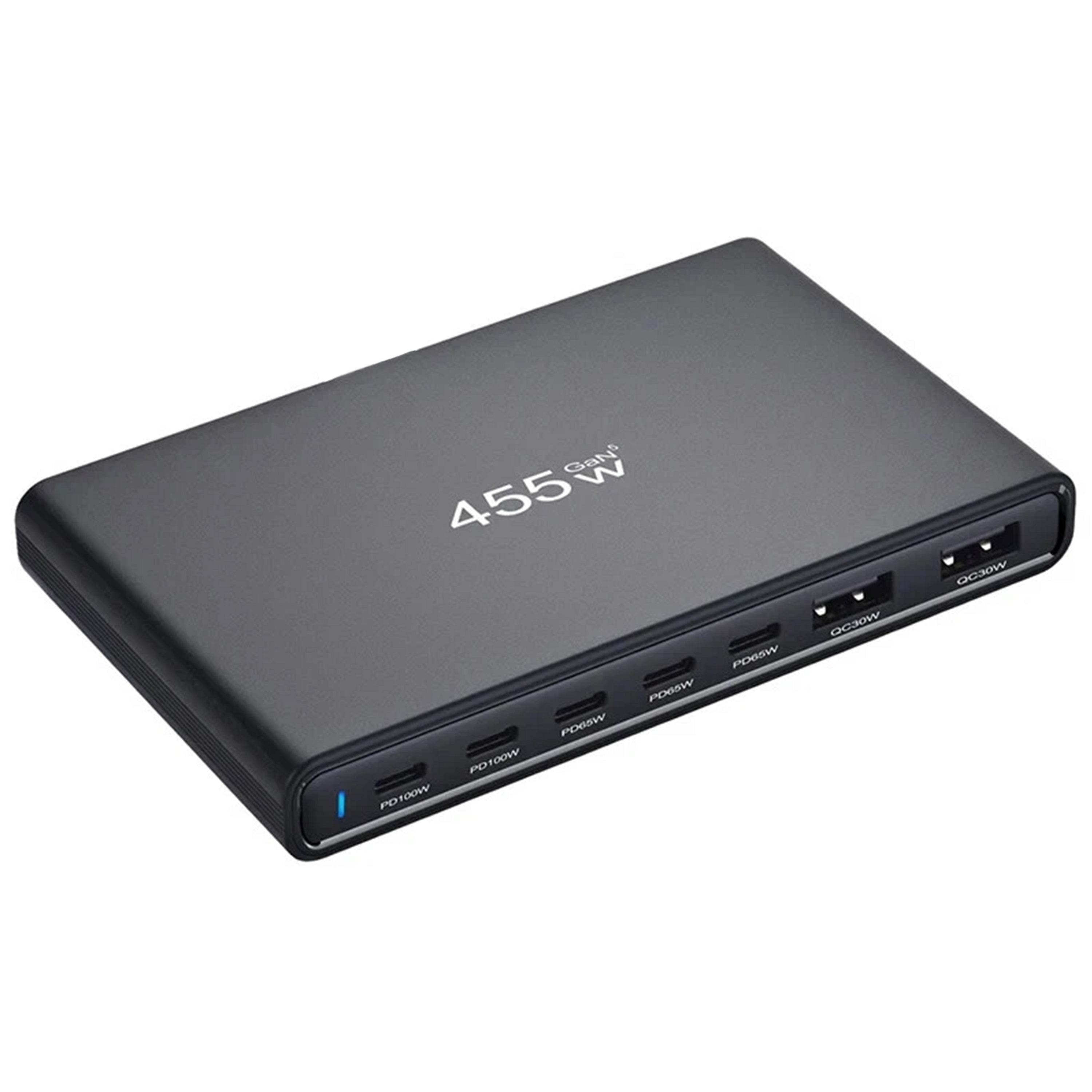 455W GaN High-speed Charging Hub