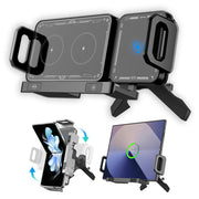 15W Auto-Rotating Wireless Car Phone Mount | Fast Charging
