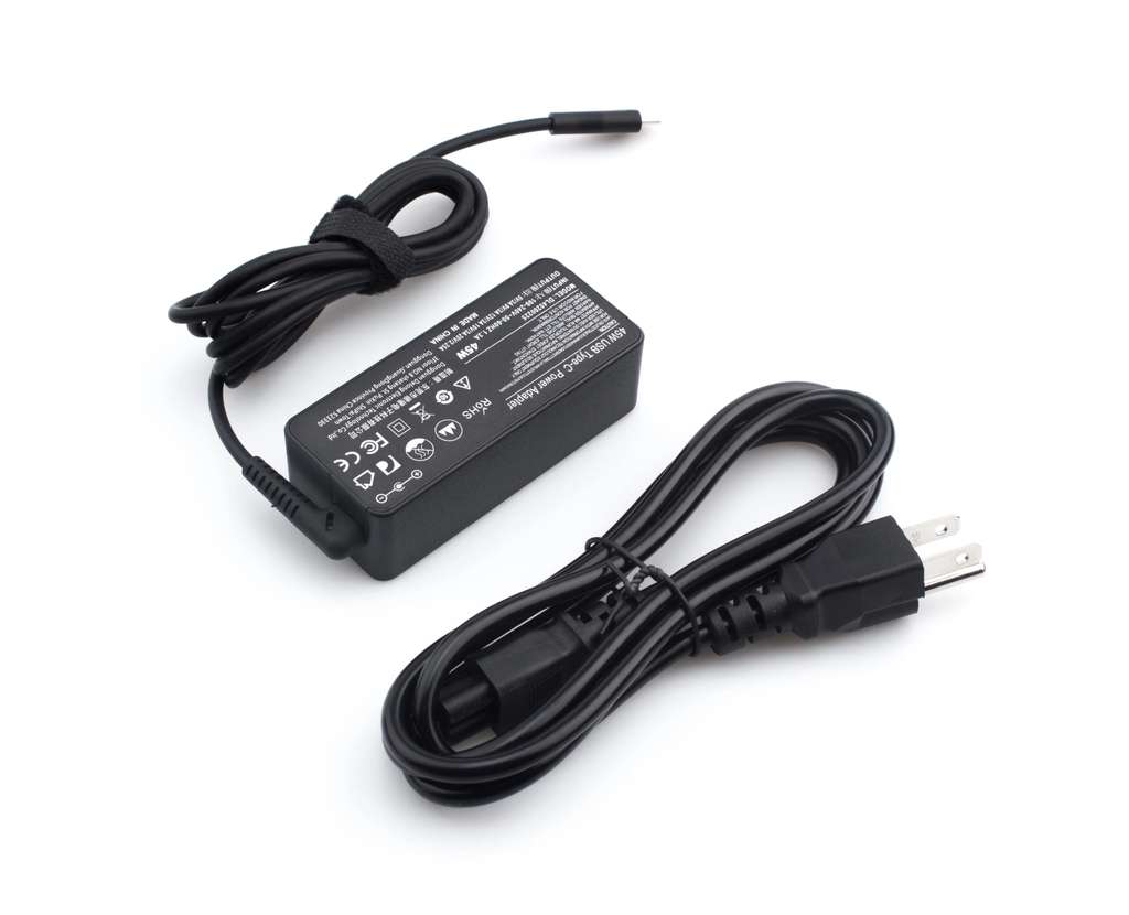 Famous Tech Shop 45W USB-C Laptop Charger for Lenovo, Dell, HP & MacBook