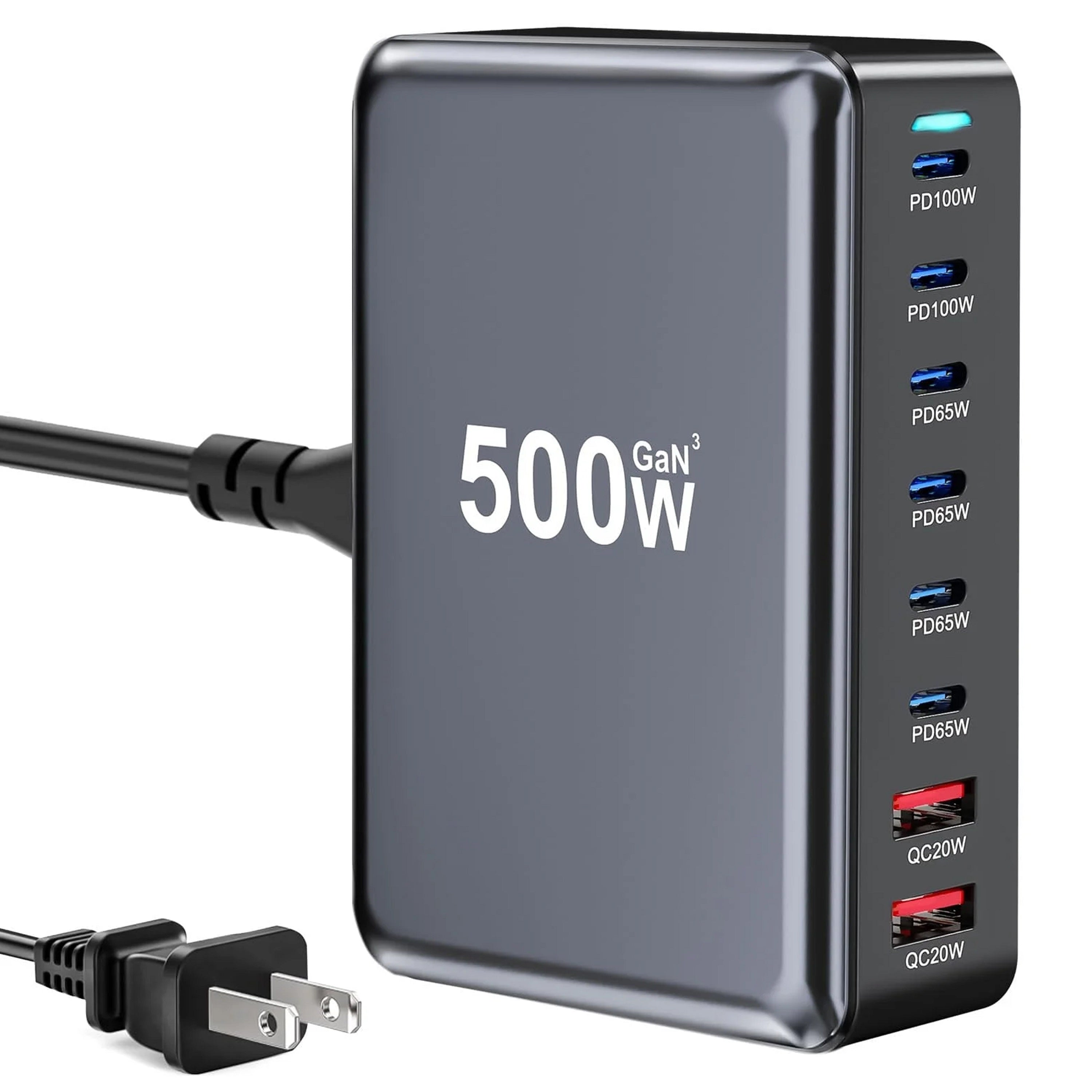 500W GaN Universal Charging Hub