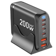 200W GaN Multi-Device Charging Station