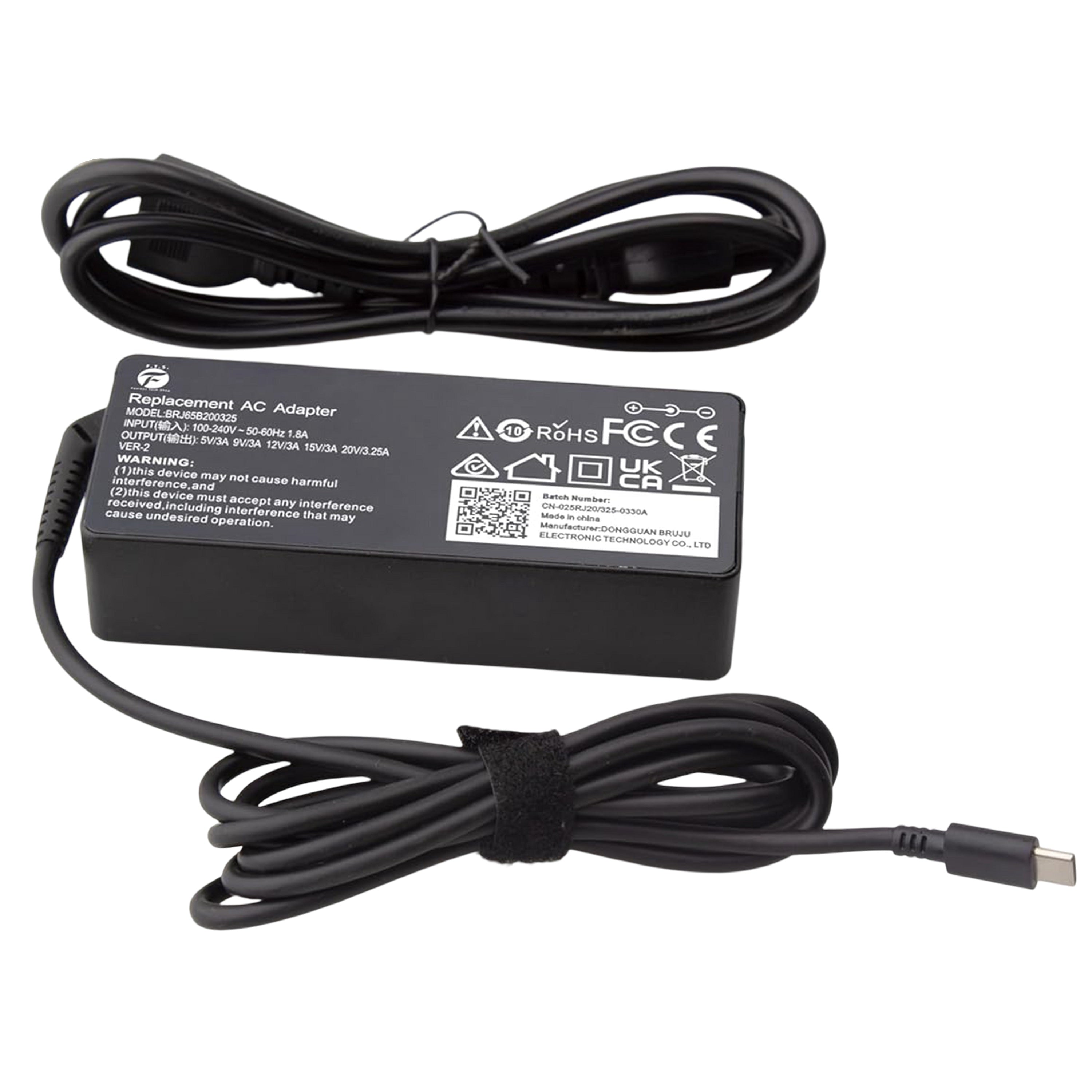 65W/45W Type-C Laptop Power Adapter