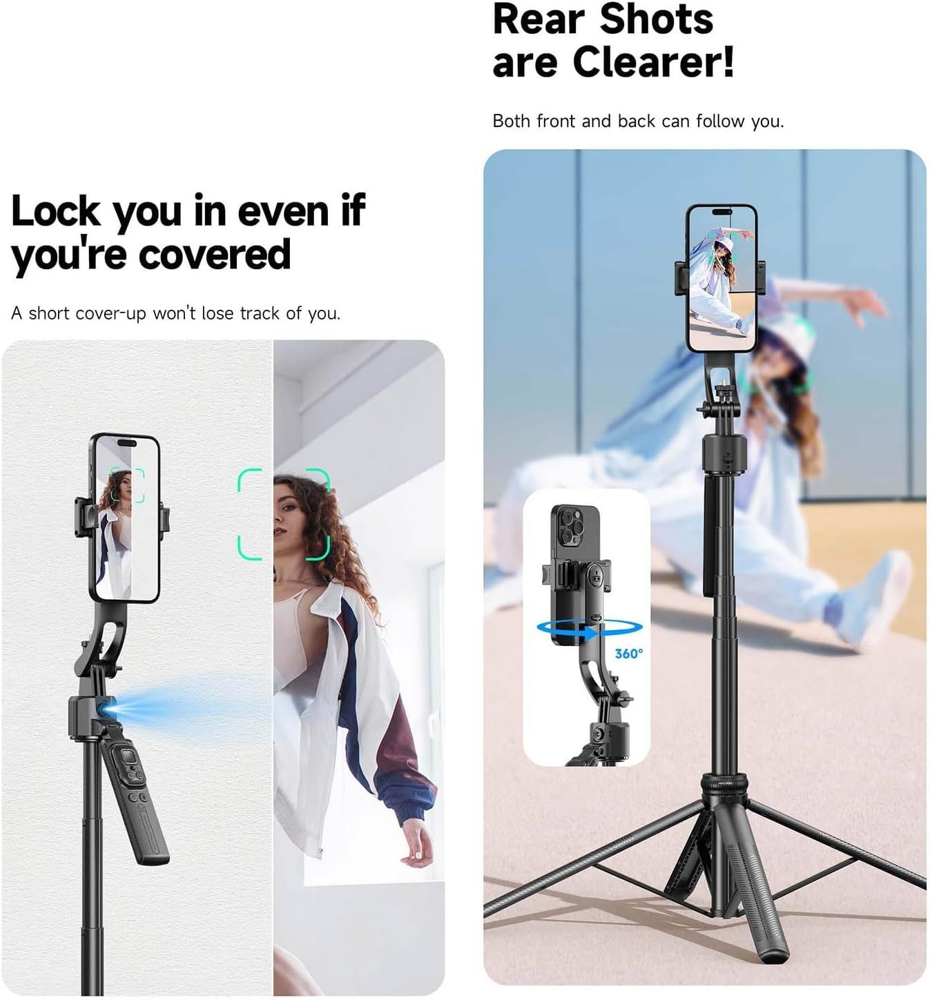 Smart Tracking Phone Tripod Stand