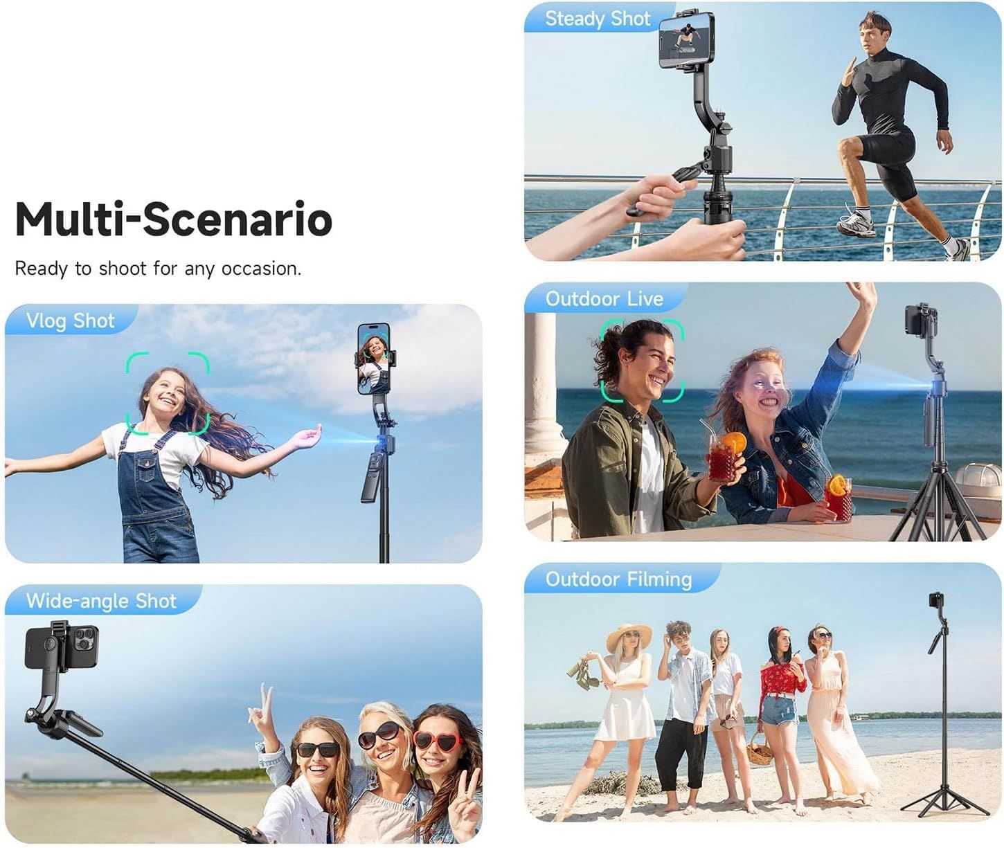 Smart Tracking Phone Tripod Stand
