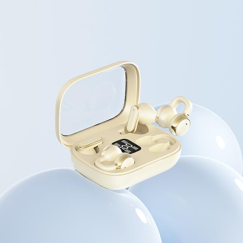 Wireless Bluetooth 5.4 Clip-On Earbuds