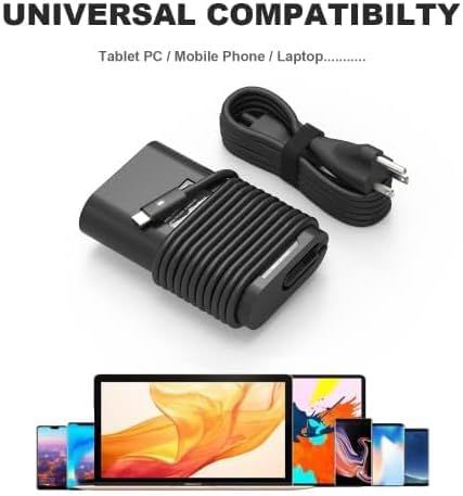 65W USB-C Laptop Charger with Cable