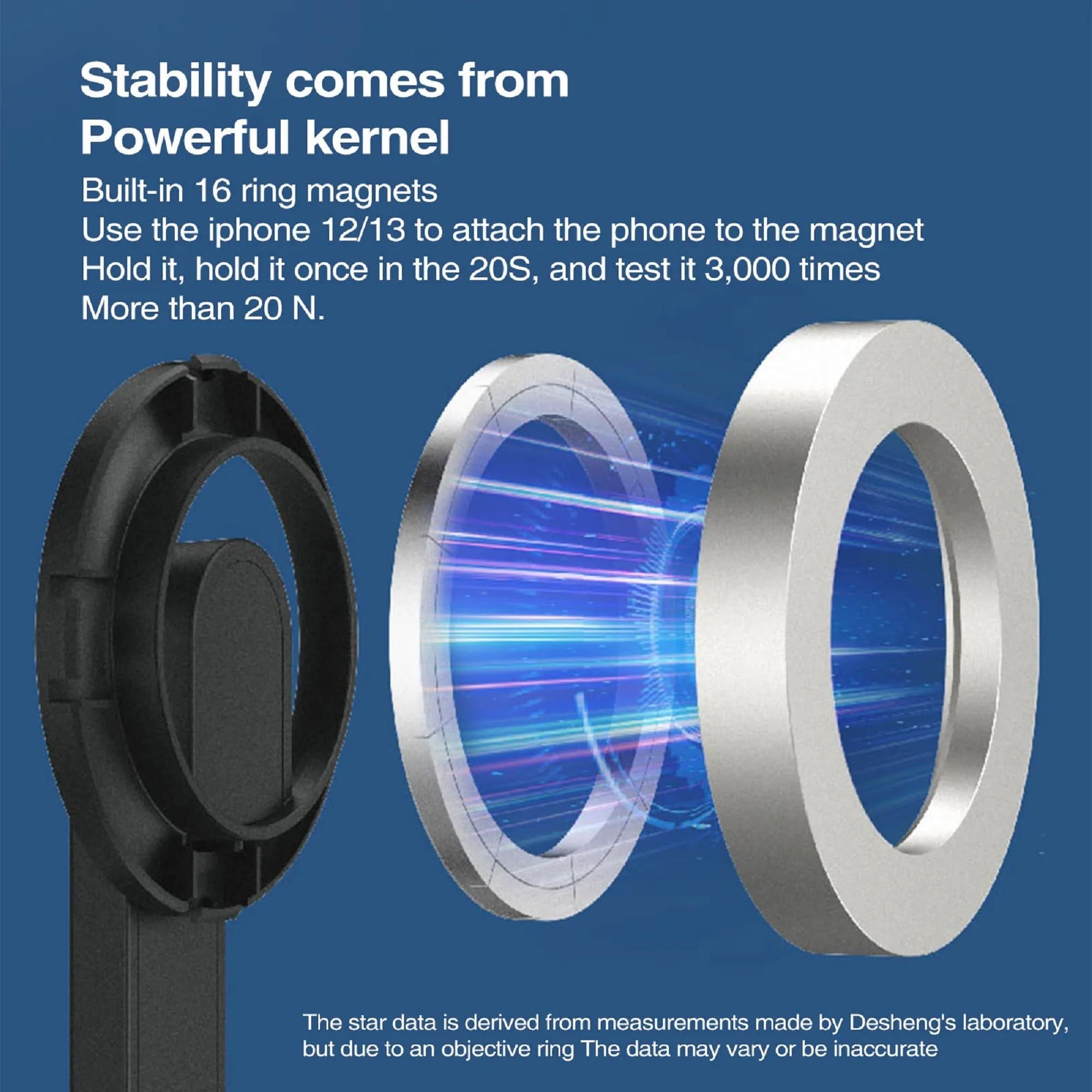 Magnetic Selfie Stick Tripod with Wireless Remote