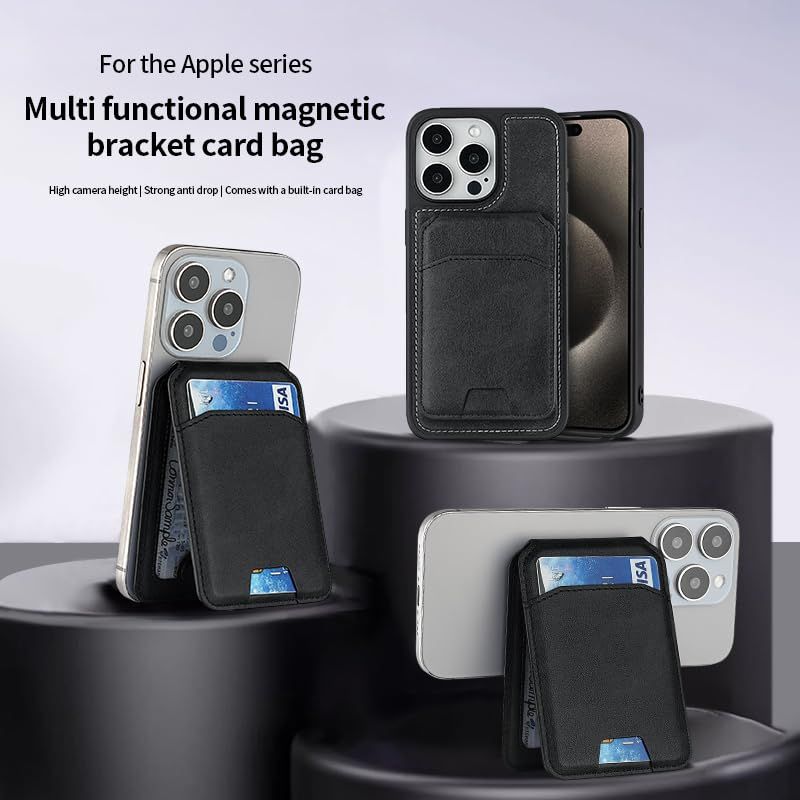 MagSafe Magnetic Wallet with Adjustable Stand