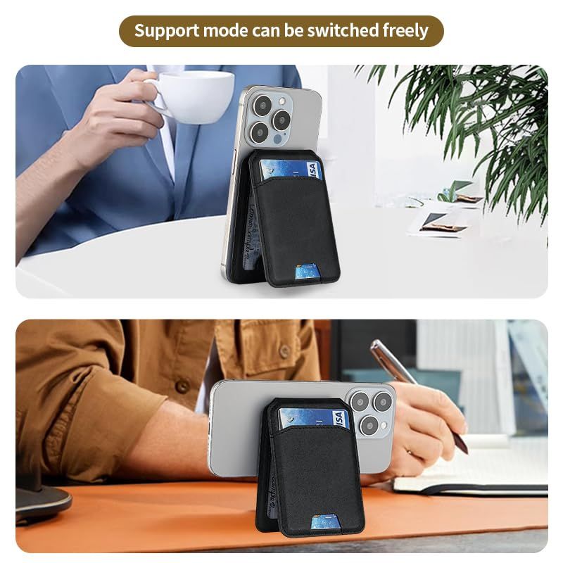 MagSafe Magnetic Wallet with Adjustable Stand