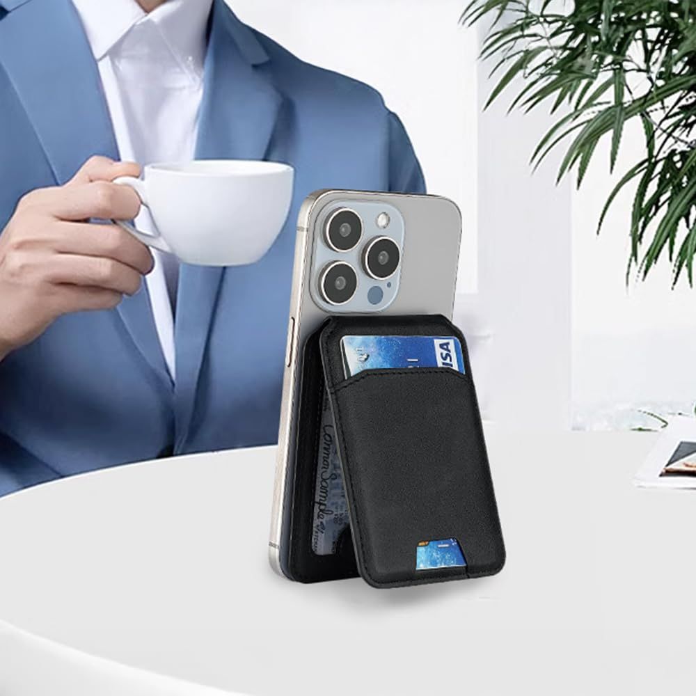 MagSafe Magnetic Wallet with Adjustable Stand