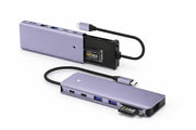 7-in-1 USB-C Hub with NVMe SSD Enclosure